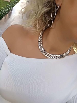 Defne Silver Gurmet Zincir