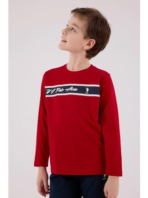 U.s. Polo Assn US2210-4  Erkek Çocuk Pijama Takımı