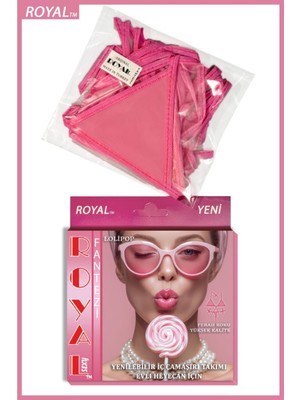 Lolipop Aromalı Yenilebilir Alt Üst Takım Iç Çamaşır