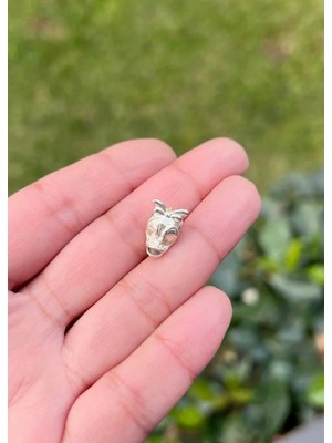 Defne Silver Daisy Charm