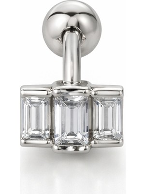 Defne Silver Gümüş Baget Piercing