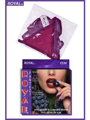 Üzüm Aromalı  Yenilebilir Alt Üst Iç Çamaşırı