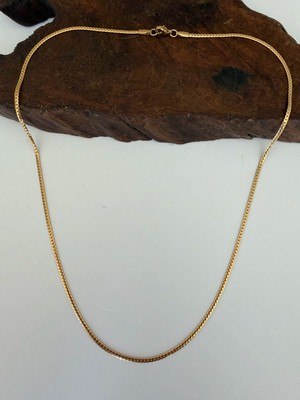 Aida Jewelss Üst Segment Salaş Çelik Zincir Kolye 55 cm Çelik Zincir Kolye Erkek Çelik Zincir Kolye