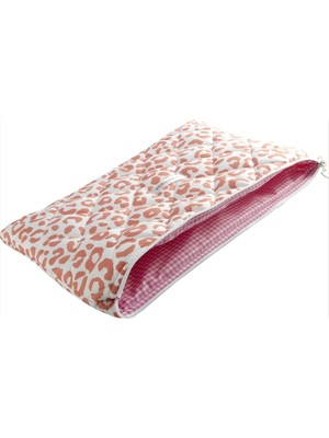 Esranın Dünyası Leopar Desenli Labtop Bilgisayar Çantası 15*16 Inç
