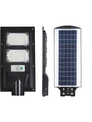 Güneş Enerjili Sokak Lambası Bahçe Aydınlatması Kumandalı Sensörlü Heroled Solar Sokak Armatürü
