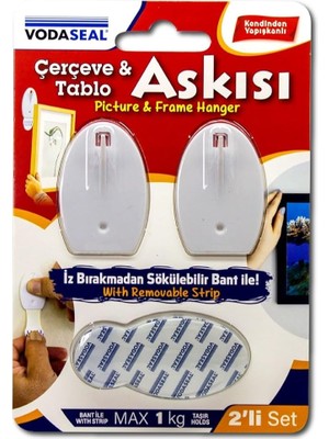 Çerçeve Tablo Askısı 2'li Set