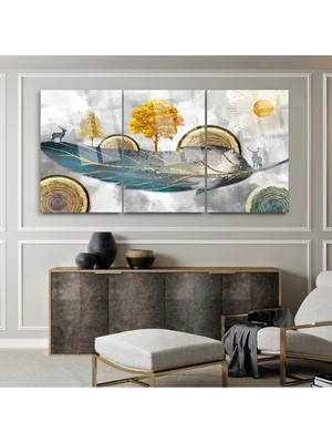 Mgi Design Lü Uyum Manzara Cam Tablo | Modern Sanat Tablosu | Canlı Renkli Baskı | Salon ve Oturma Odası | Anlamlı Hediye Seçeneği | Kolay Montaj Askılı