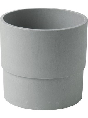 Saksı, Gri, 12 cm