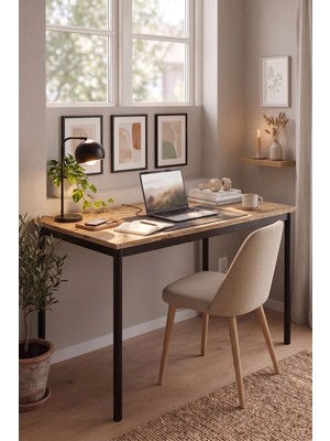 Dekopratik Viva Çalışma Masası - 120X60 - Atlantik Çam