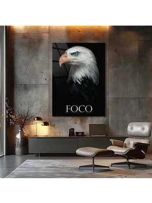 Mgi Design Foco Kartal Motivasyon Cam Tablo