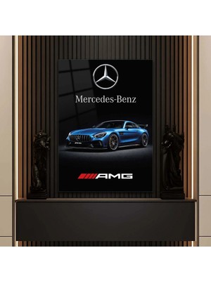 Mgi Design Mercedes-Benz Amg Cam Tablo – Spor Otomobil ve Logo Tasarımı