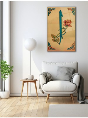Mgi Design Elif Vav Dini Görselli Cam Tablo