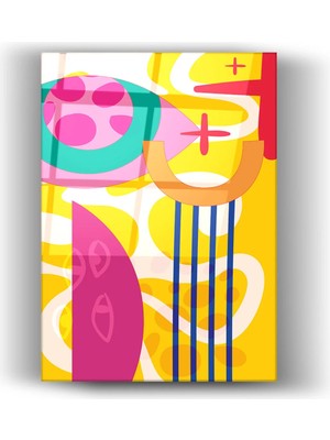 Mgi Design Pop Art Tarzı Dekoratif-Modern-Estetik ve Şıklık Bir Arada |cam Tablo-Ev-Ofis Dekorasyonu