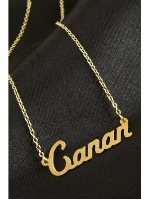 Bijuteri Net Canan Isimli Kolye (Kişiye Özel) - Sarı