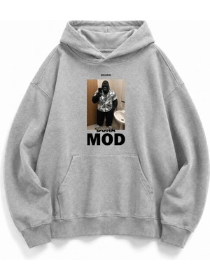 Donamod Unisex Kadın / Erkek Sevgili Arkadaş Hediye Maymun Köpek Goril Baskılı Sweatshirt