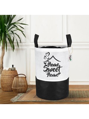 Brf Store Buradabulabilirsin Palm Design Katlanabilir Çamaşır Sepeti - Katlanır Çamaşır Sepeti - Oyuncak Sepet