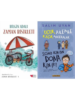 Can Yayınları Zaman Bisikleti 1 (Bilgin Adalı) ve Sona Kalan Dona Kalır - Uçuk Ailemle Kaçık Maceralar-5