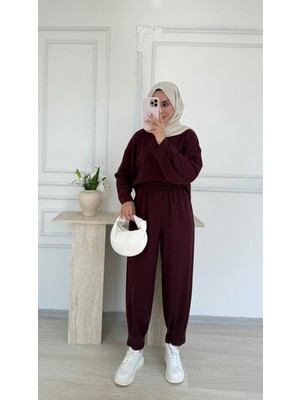 Salisburys Molly Nelly Kadın Şalvar Pantolonlu Rahat Takım