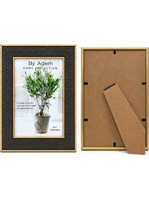 Akıllı Bayi By Adem 5x7 Kabartmalı Gold Çerçeve