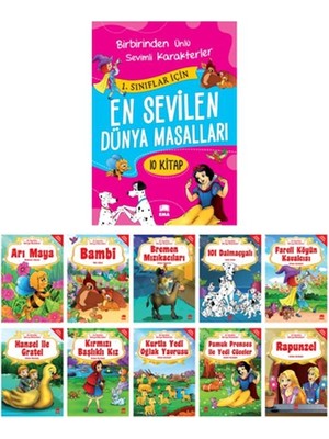 Ema Çocuk En Sevilen Dünya Masalları (10 Kitap)