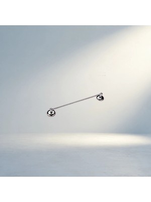 Gees Global Şık Uzun Havluluk Modern Tasarım ile Banyo ve Duş Alanı Için