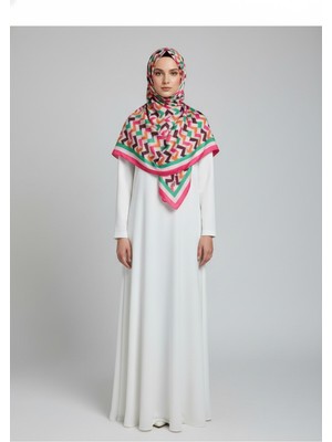 İpekal Ipekal Exclusive Kaz Ayağı Desenli Pamuklu Şal 70X180