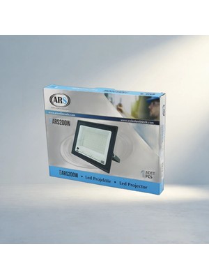 Hsc Bilişim Yüksek Performanslı 200W LED Projektör Geniş Aydınlatma Alanı Için