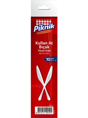 1001 Plastik Bıçak 10'lu