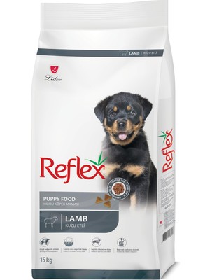 1001 Puppy Lamb Kuzulu Yavru Köpek Maması, 15 kg