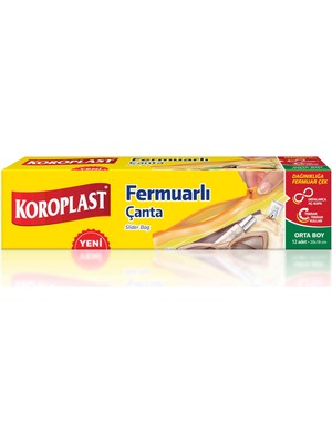1001 Orta Boy Fermuarlı Saklama Torbası 12'li Set, Kilitli Saklama Torbası 20X18 Cm, Bpa Içermez, Fe