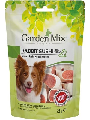 1001 Garden Mix Tavşan Sushi Köpek Ödülü 75 gr