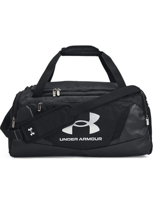 1001 Ua Undeniable 5.0 Duffle Sm Unisex Yetişkin Spor Çanta Black/black/metallic Silver Tek Beden