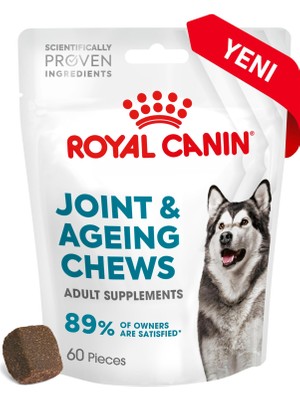 1001 Joint&ageing Chews Yetişkin Köpekler Için Eklem ve Sağlıklı Yaşlanmayı Destekleyen Tamamlay