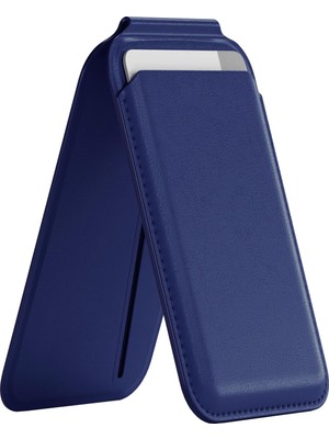1001 Mag-Safe Standlı Manyetik Cüzdan iPhone 17/16/15/14/13/12 Serileri ile Uyumlu, Güçlü Mıknatıs