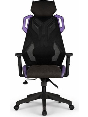 1001 Tyrex Siyah Mor Gaming Koltuk