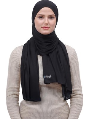 1001 Tesettür Penye Şal Düz