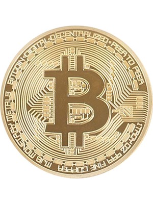 1001 Buffer® Bitcoin Madeni Hatıra Parası Madeni Bitcoin Hediye Sikke Para