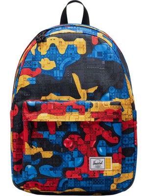 1001 Herschel x Lego® Classic™ | Su Itici Kumaş Sırt Çantası, 14" Laptop Uyumlu, 26 L