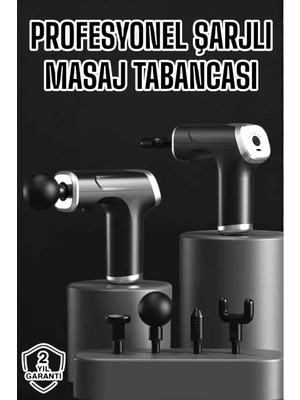 Astraltech Masaj Aleti Masaj Tabancası Darbeli Şarjlı Kas ve Vücut Ağrıları Için