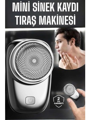 Astraltech Tıraş Makinesi Mini Sıfır Sakal Yanak Tıraş Makinesi USB Şarjlı