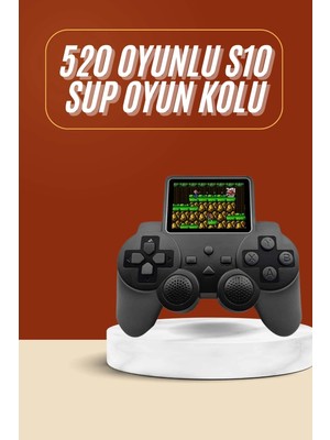 Astraltech Yeni Nesil Mini Atari 520 Retro Oyunlu S10 El Atarisi Video Oyun Konsolu
