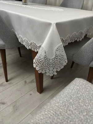 Belirtilmemiş 12 Kişilik Masa Örtüsü Takımı, Masa Seti 12 Kişilik 26 Parça 160X220CM