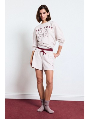 DeFacto Regular Fit Sweatshirt Kumaşı Alt I6734AX26AU