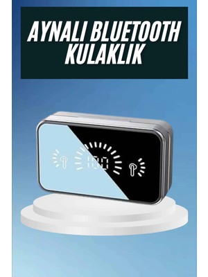 Astraltech Powerbankli Bluetooth Kulaklık Yüksek Ses Aynalı Çift Dijital Gösterge Ekranı