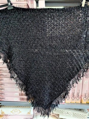 Belirtilmemiş Siyah Çeyizlik Şal