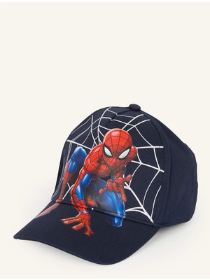 DeFacto Marvel Spiderman Baskılı Pamuklu Cap Şapka Erkek Çocuk G0958A826WN