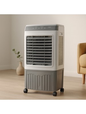 Belirtilmemiş Taşınabilir Hava Soğutucu Klima Vantilatör 40L - 100W Uzaktan Kumandalı