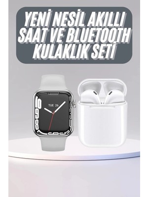 Astraltech Akıllı Saat Kulaklık Hediyeli Uyku ve Sağlık Takibi Yapabilen Uzun Ömürlü