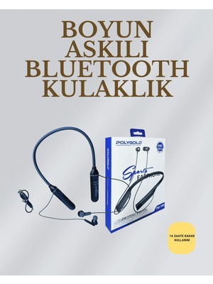 Astraltech Uzun Süreli Kullanım Için  – Kablosuz Boyun Bantlı Kulaklık, 50 Saat Batarya