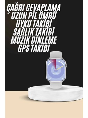 Astraltech Akıllı Saat Kulaklık Hediyeli Uyku ve Sağlık Takibi Yapabilen Uzun Ömürlü